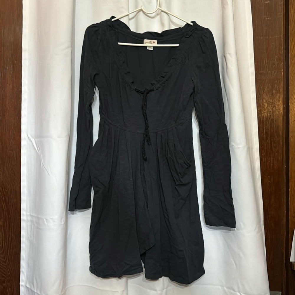 Puella long sleeve dark navy blue size small excellent condition women’s dress
